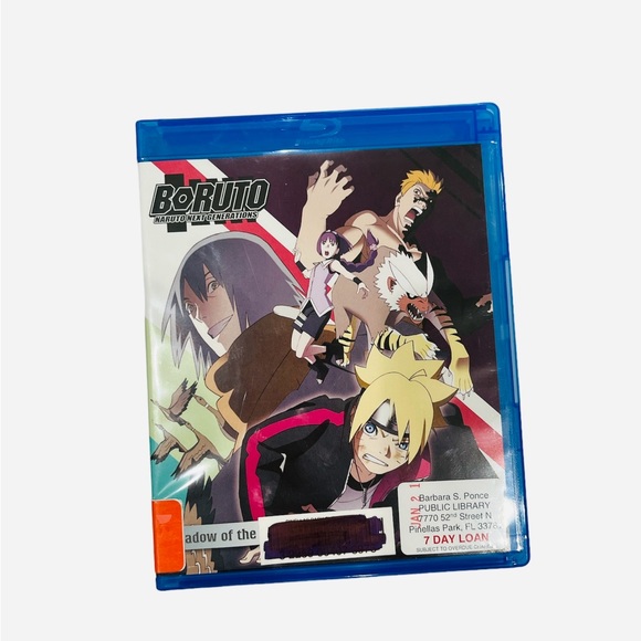 Boruto Naruto Next Generations Shadow of the Curse Mark Blu-Ray DVD Anime Bluray - Picture 1 of 4